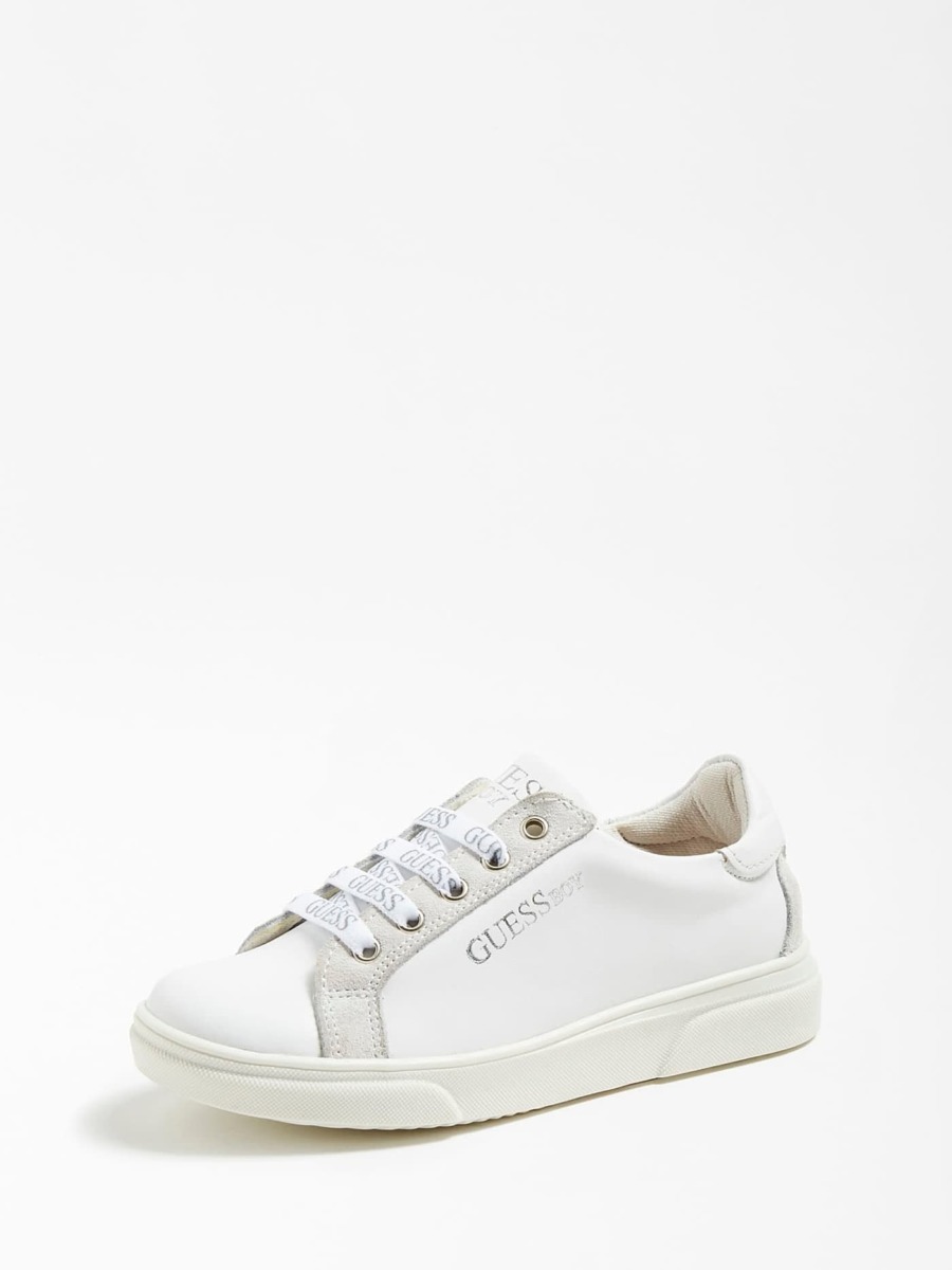 Men's Sneakers White from Guess GOOFASH