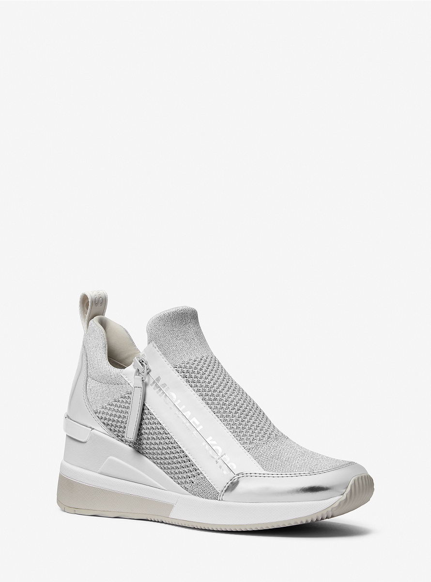 Michael Kors - Silver Trainers for Women GOOFASH