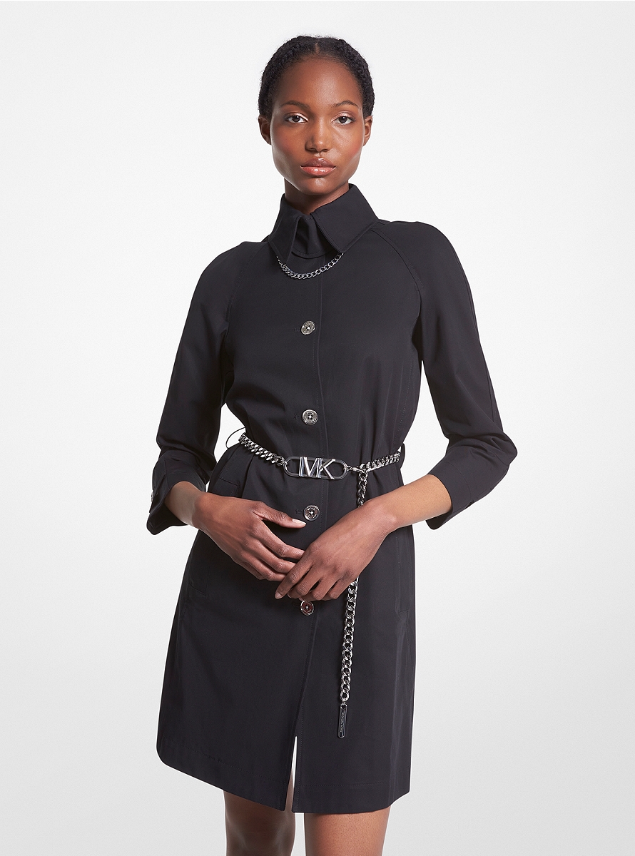Michael Kors - Women Trench Coat in Black GOOFASH