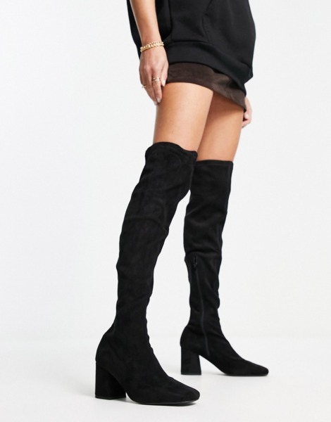 Missguided - Black Sock Boots - Asos - Women GOOFASH