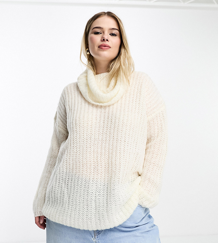 Missguided - Lady Sweater White by Asos GOOFASH