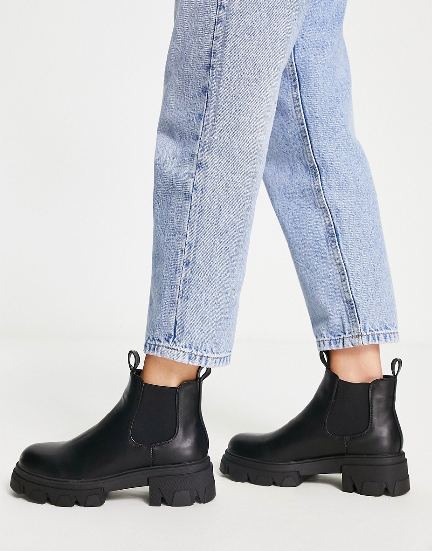 Missguided Women's Chelsea Boots Black at Asos GOOFASH