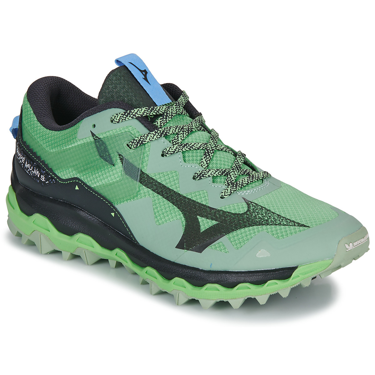 Mizuno - Green - Man Running Shoes - Spartoo GOOFASH
