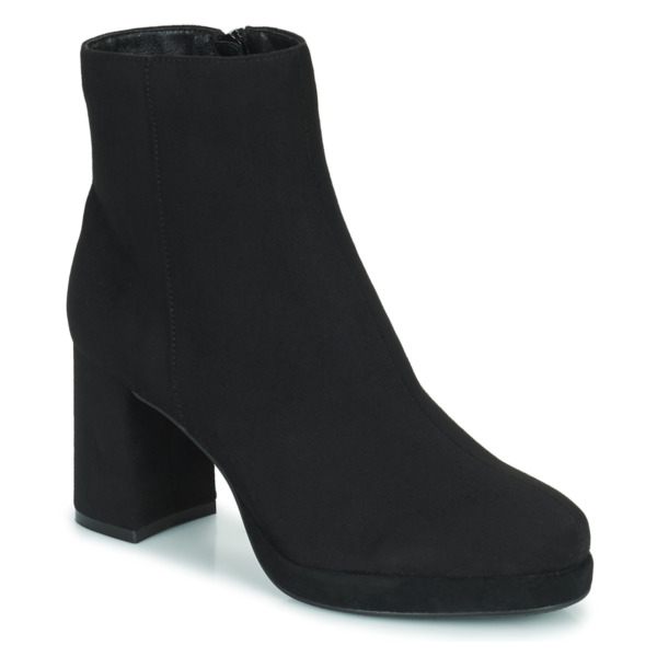 Moony Mood Lady Ankle Boots in Black - Spartoo GOOFASH