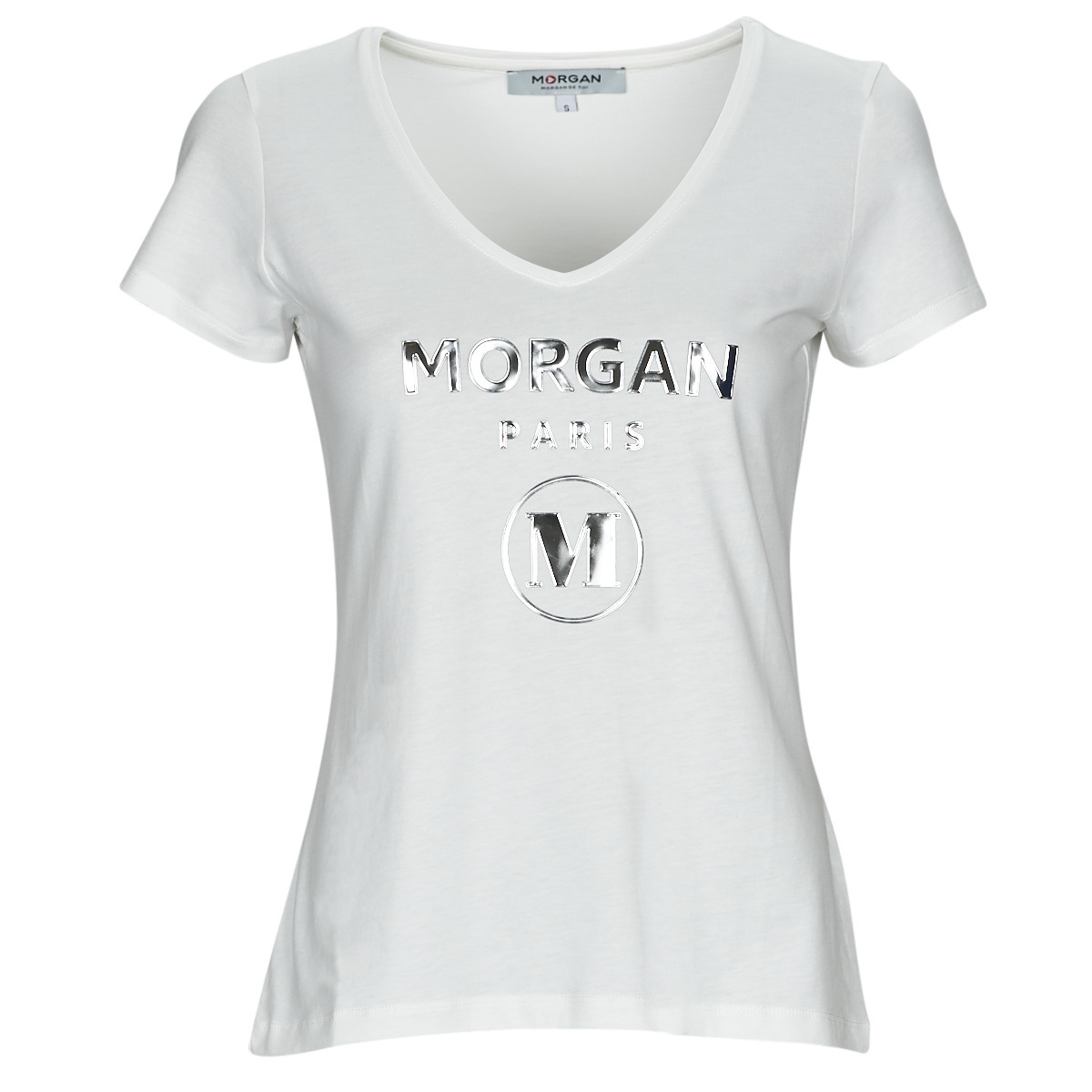 Morgan - Lady T-Shirt in White from Spartoo GOOFASH