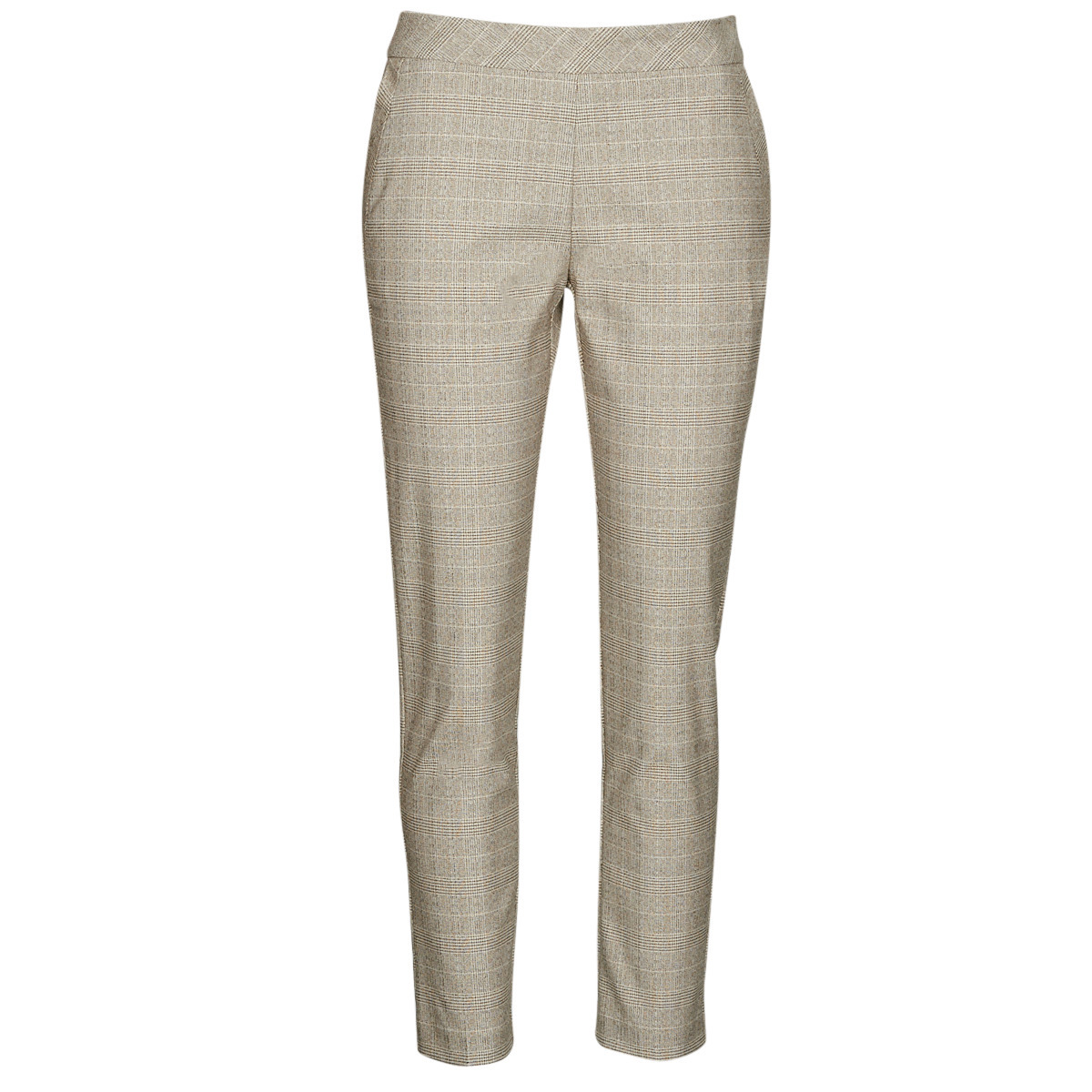 Morgan - Womens Trousers in Beige by Spartoo GOOFASH