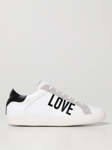 Moschino Sneakers White by Giglio GOOFASH