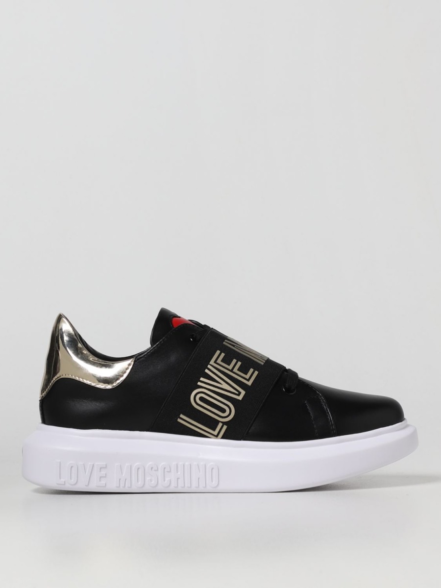 Moschino Sneakers in Black Giglio GOOFASH