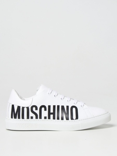 Moschino White Women Sneakers Giglio GOOFASH