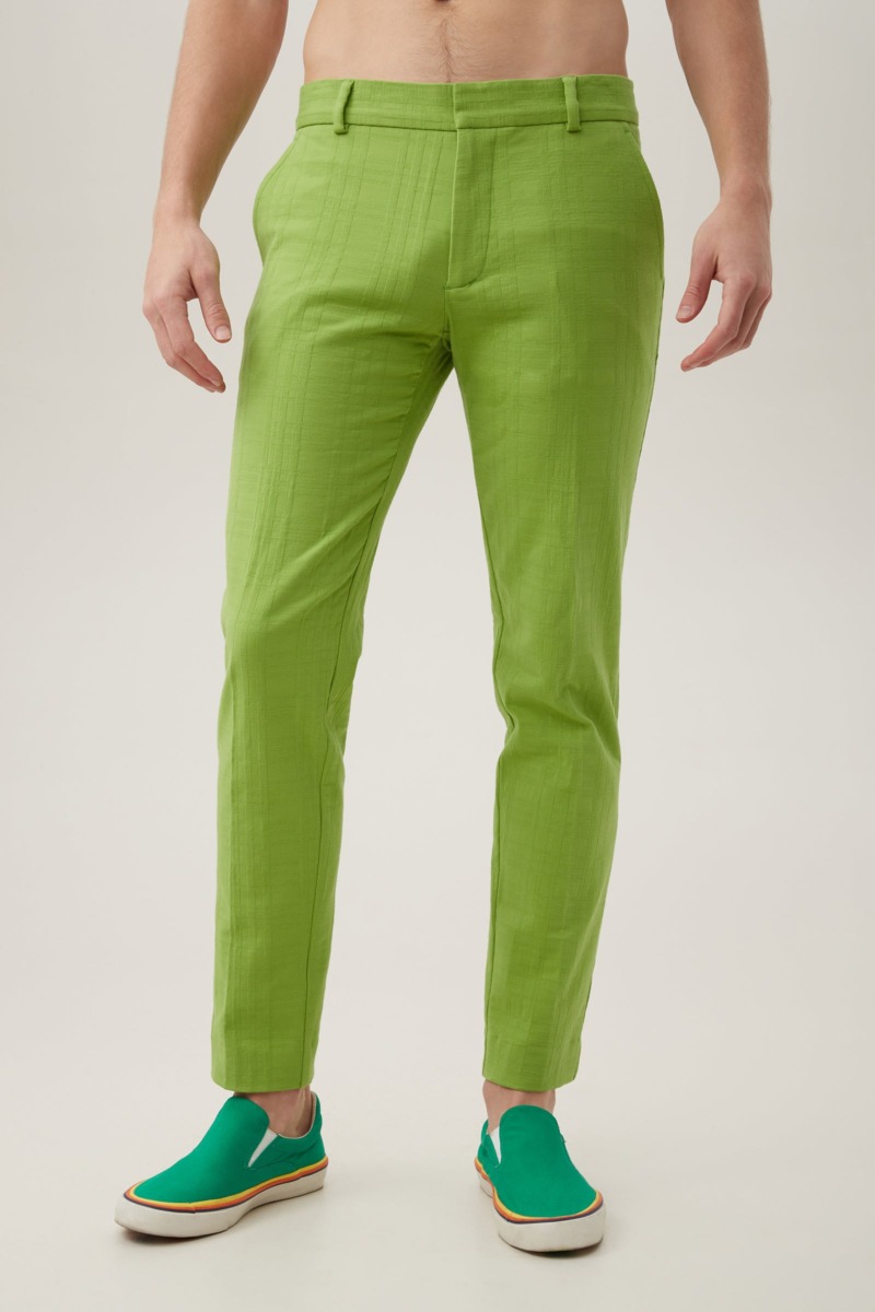 Mr Turk - Women's Trousers in Green - Trina Turk GOOFASH