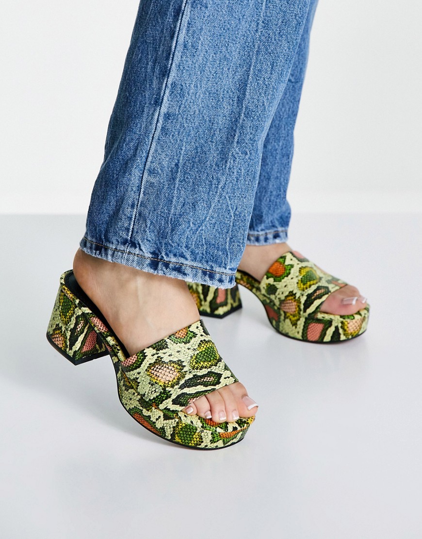 Multicolor Mules for Woman from Asos GOOFASH
