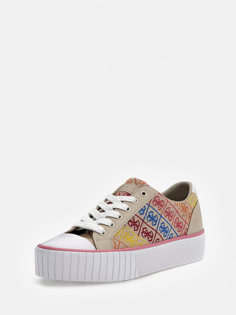 Multicolor Womens Sneakers Guess GOOFASH