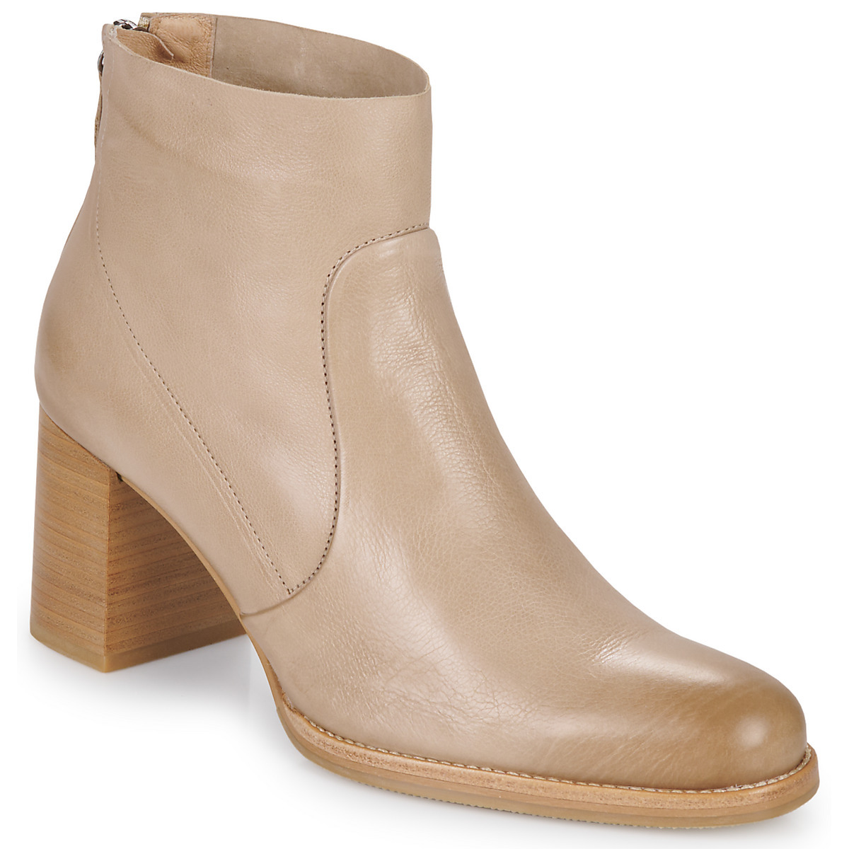 Muratti Womens Ankle Boots in Beige Spartoo GOOFASH