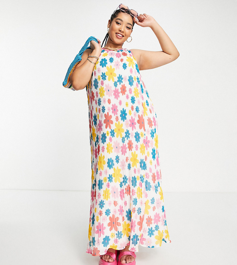 Native Youth Womens Maxi Dress in Multicolor by Asos GOOFASH