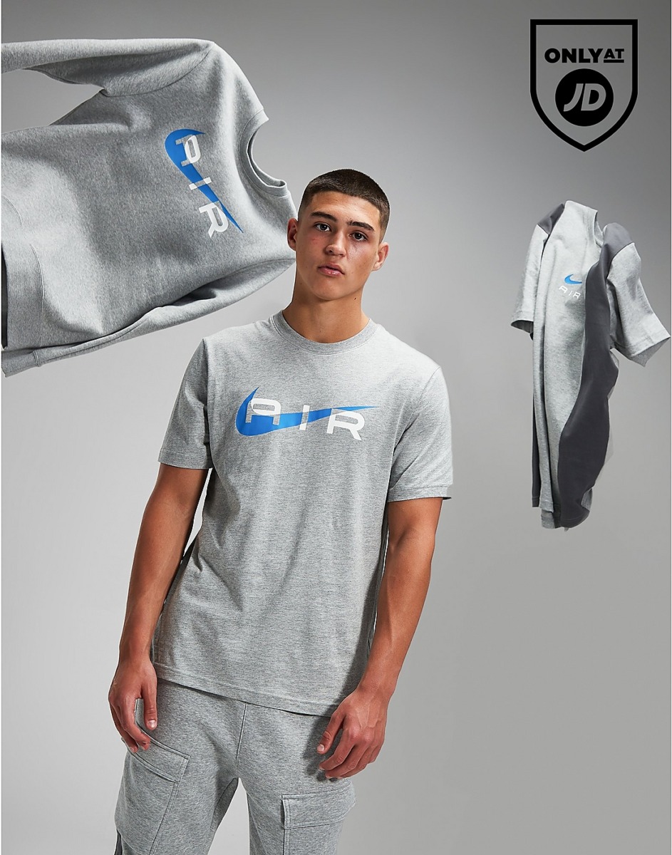 Nike - Grey Mens T-Shirt - JD Sports GOOFASH