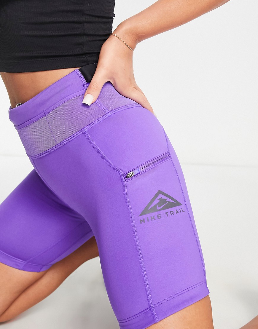 Nike - Lady Purple Legging Shorts at Asos GOOFASH