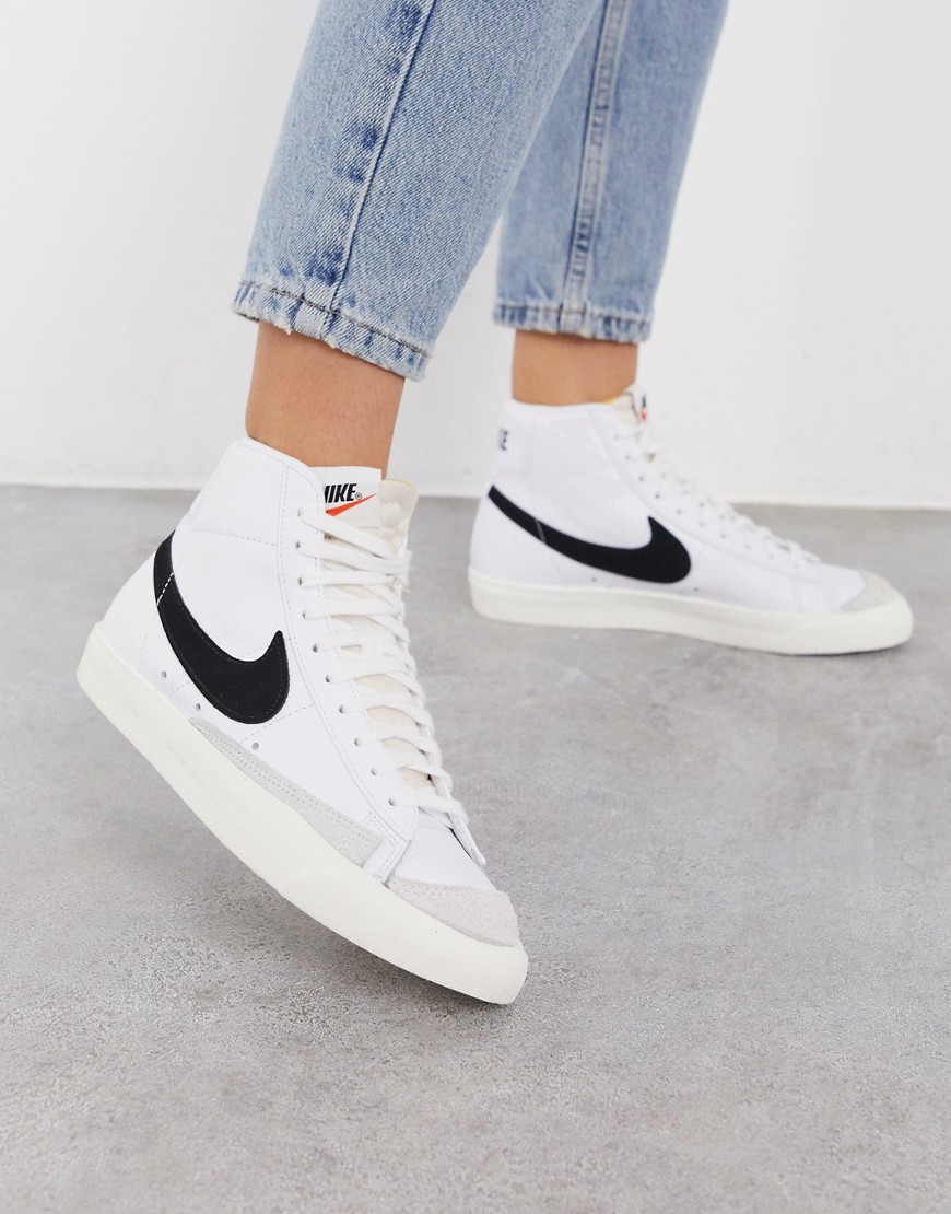 Nike - Lady Zoom Blazer Sneakers White at Asos GOOFASH