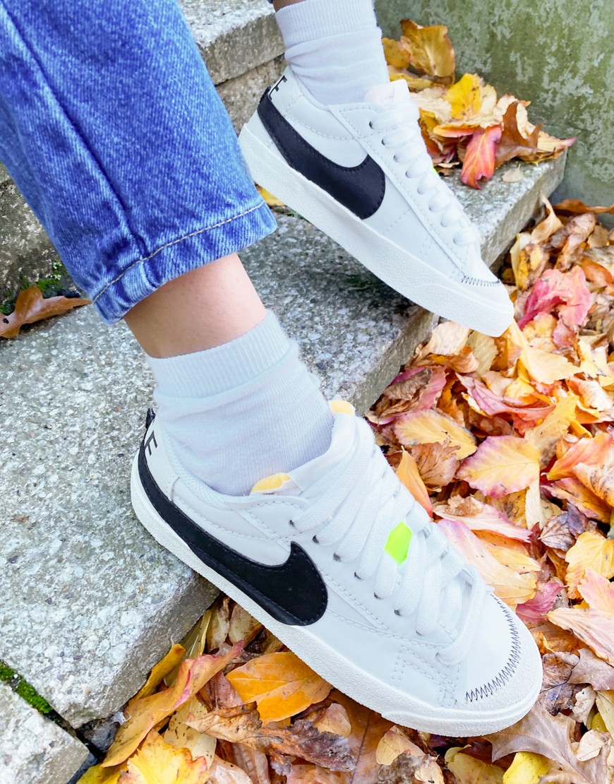 Nike White Women Zoom Blazer Sneakers - Asos GOOFASH