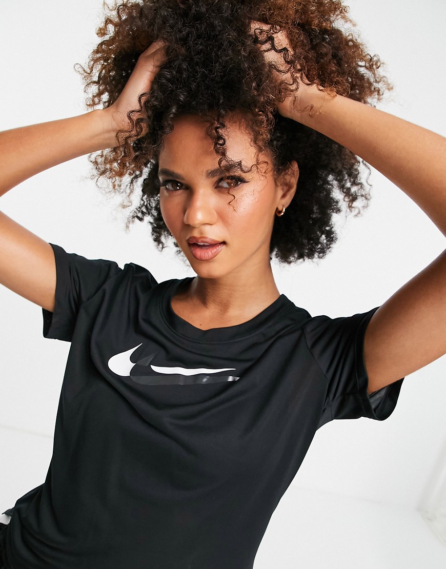 Nike - Women Black T-Shirt by Asos GOOFASH