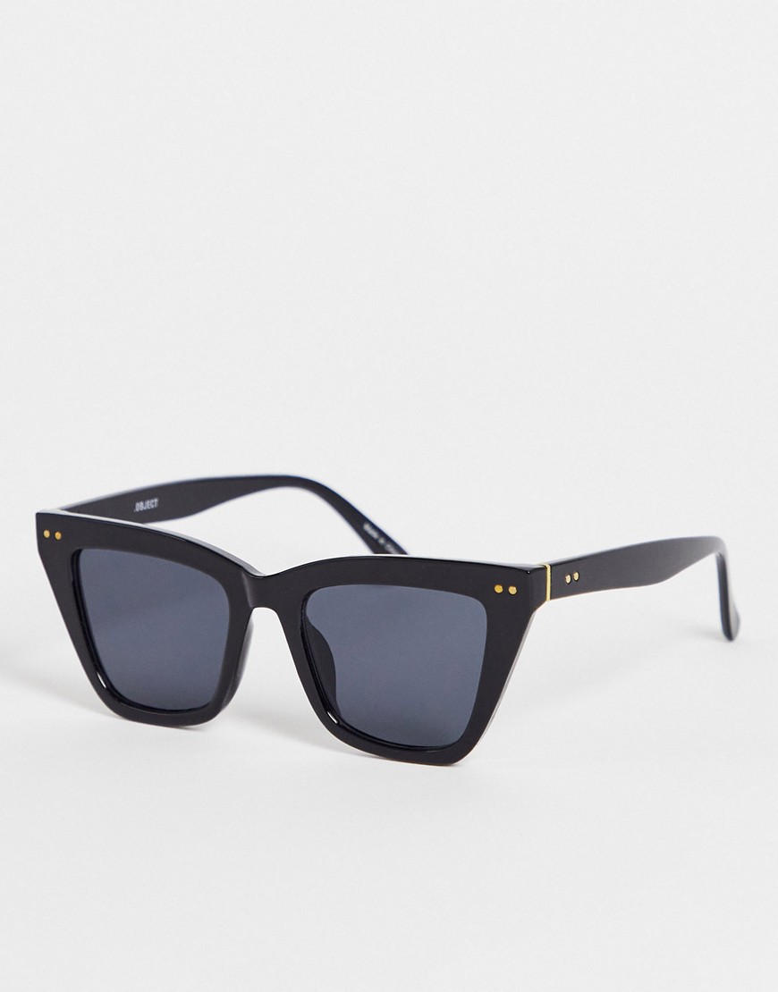 Object Woman Sunglasses in Black - Asos GOOFASH