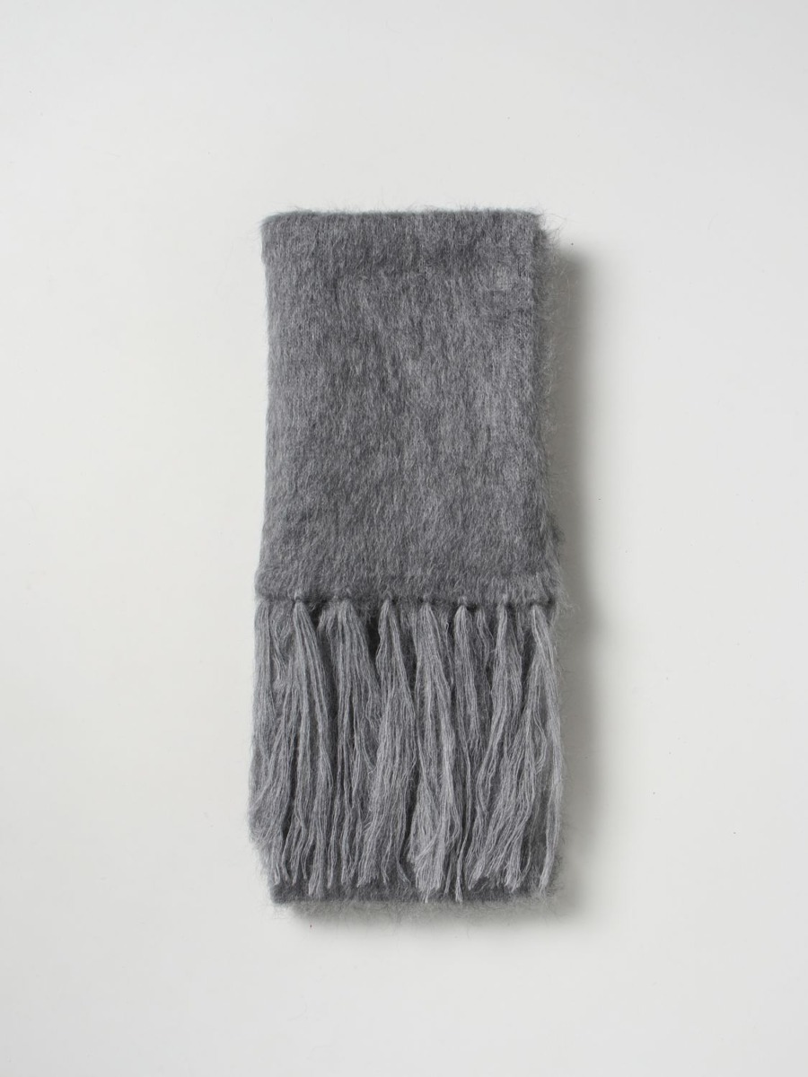 Off White - Gents Scarf in Grey from Giglio GOOFASH