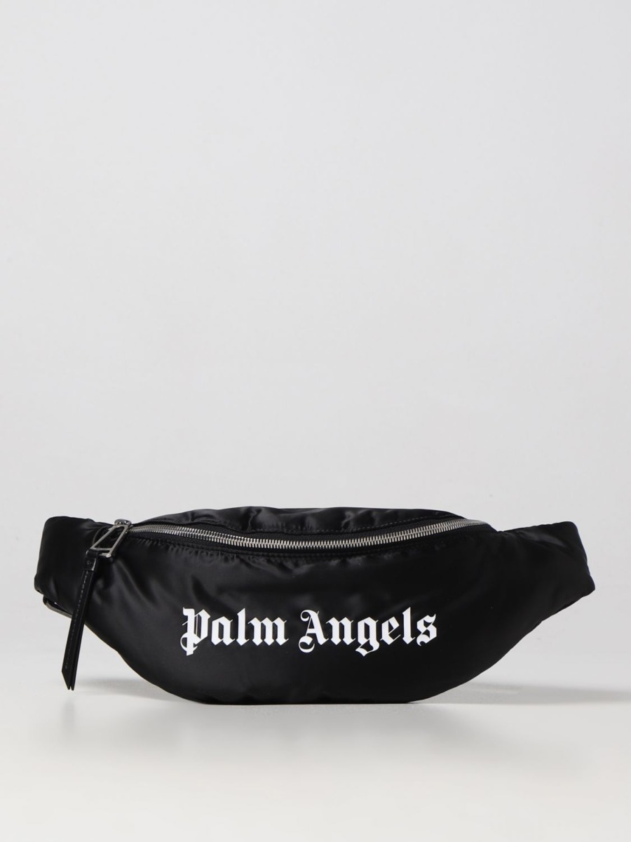 Palm Angels - Black Belt Bag - Giglio Men GOOFASH
