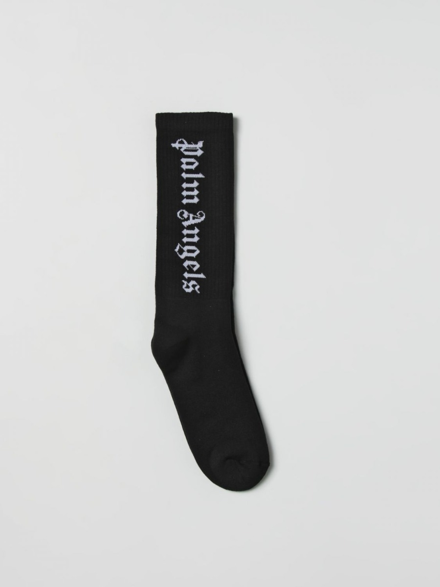 Palm Angels - Socks Black from Giglio GOOFASH