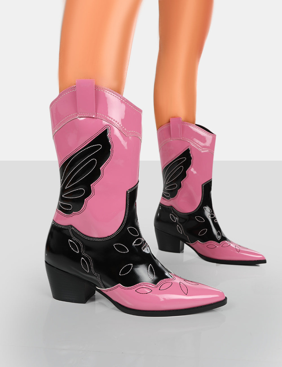 Pink - Ankle Boots - Public Desire GOOFASH