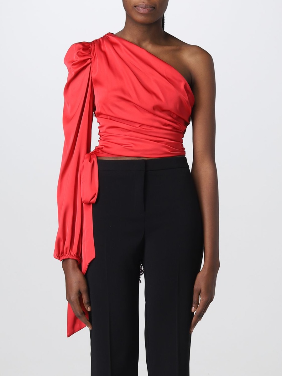 Pinko - Top Red for Women from Giglio GOOFASH