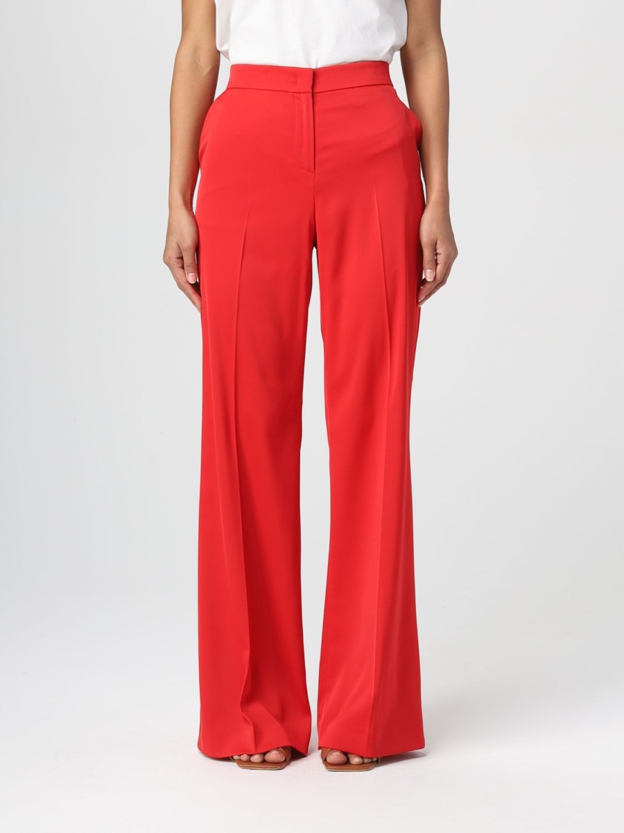 Pinko - Trousers Red for Women by Giglio GOOFASH