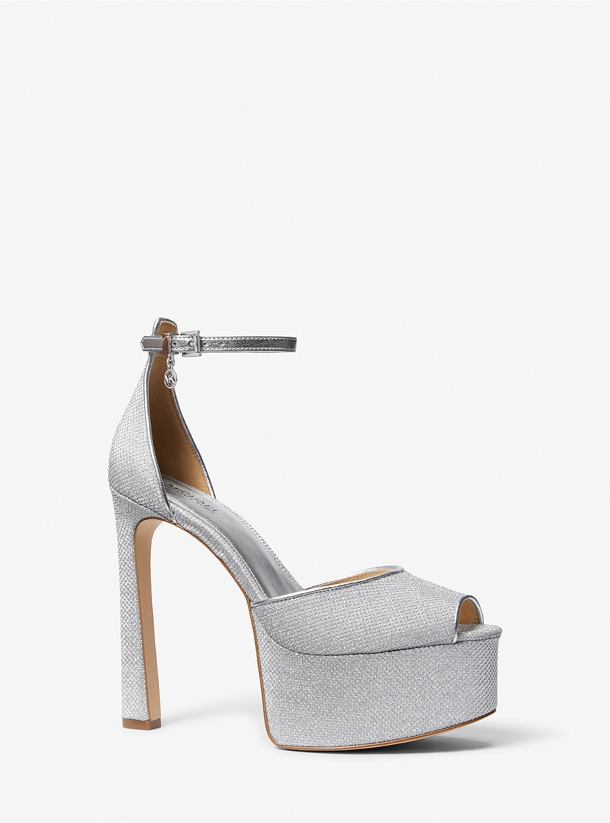 Platform Pumps in Silver for Woman from Michael Kors GOOFASH