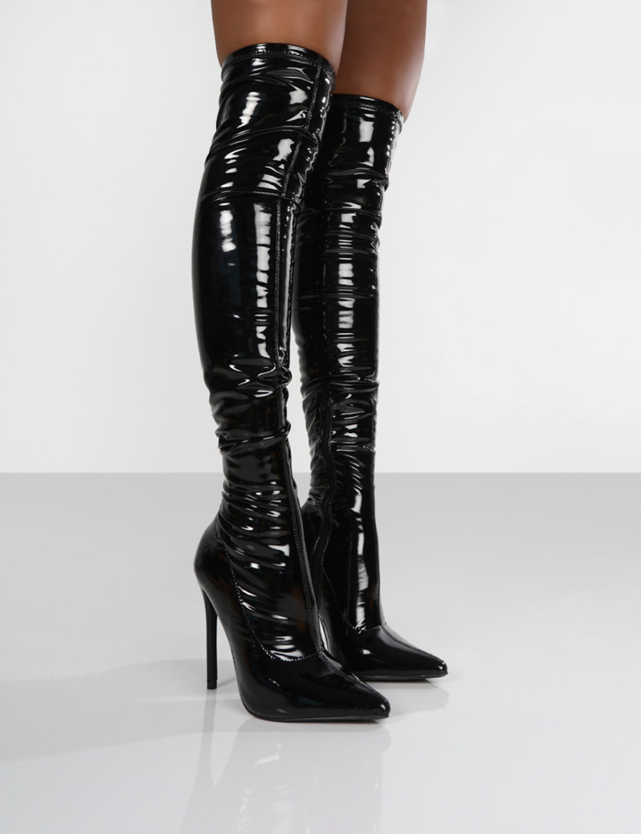 Public Desire Boots in Black for Women GOOFASH