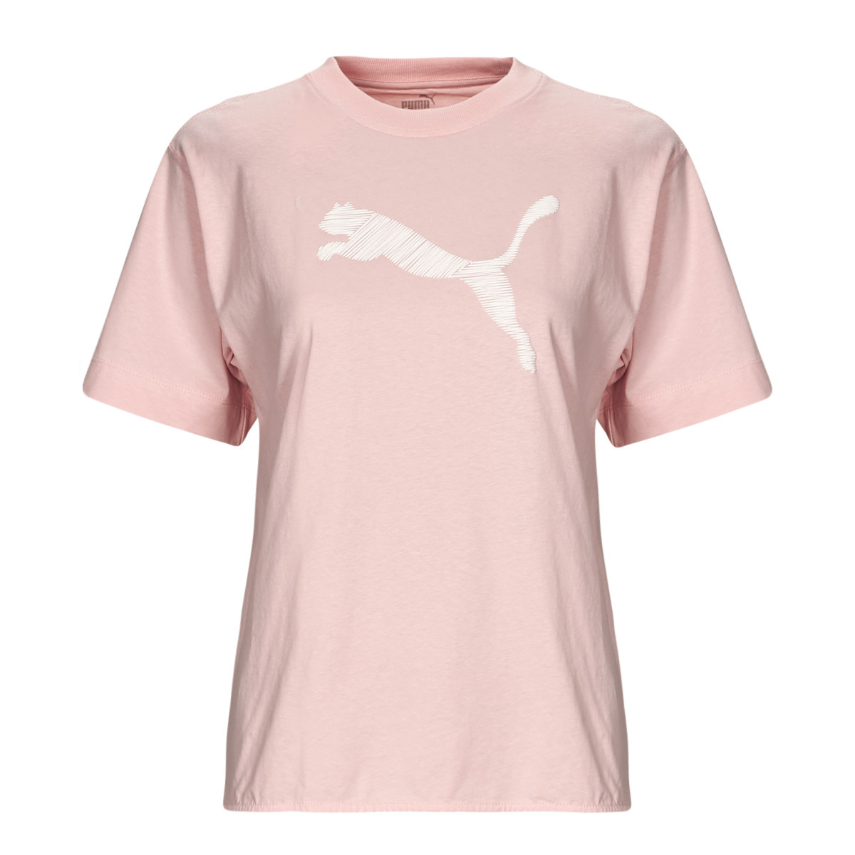 Puma - Woman T-Shirt Pink at Spartoo GOOFASH