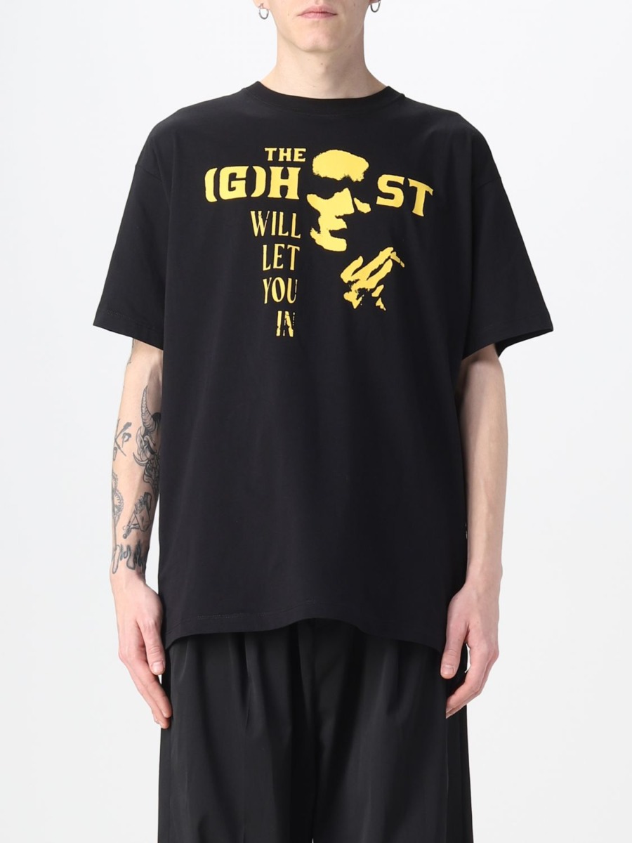 Raf Simons Mens T-Shirt in Black at Giglio GOOFASH