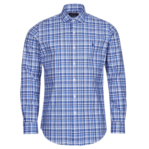 Ralph Lauren Mens Shirt in Blue Spartoo GOOFASH