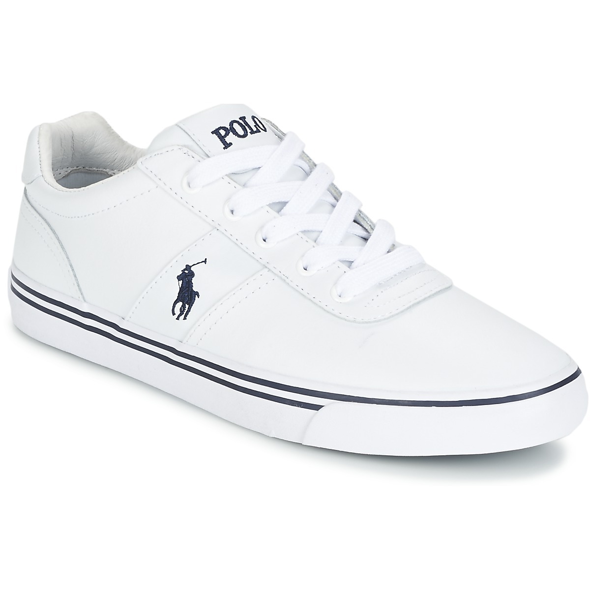 Ralph Lauren - White Gents Sneakers Spartoo GOOFASH