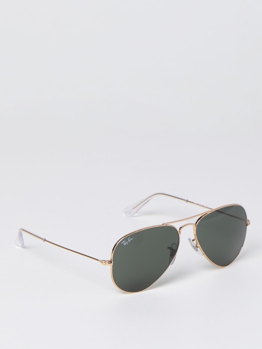Ray Ban Gents Aviator Sunglasses in Green by Giglio GOOFASH