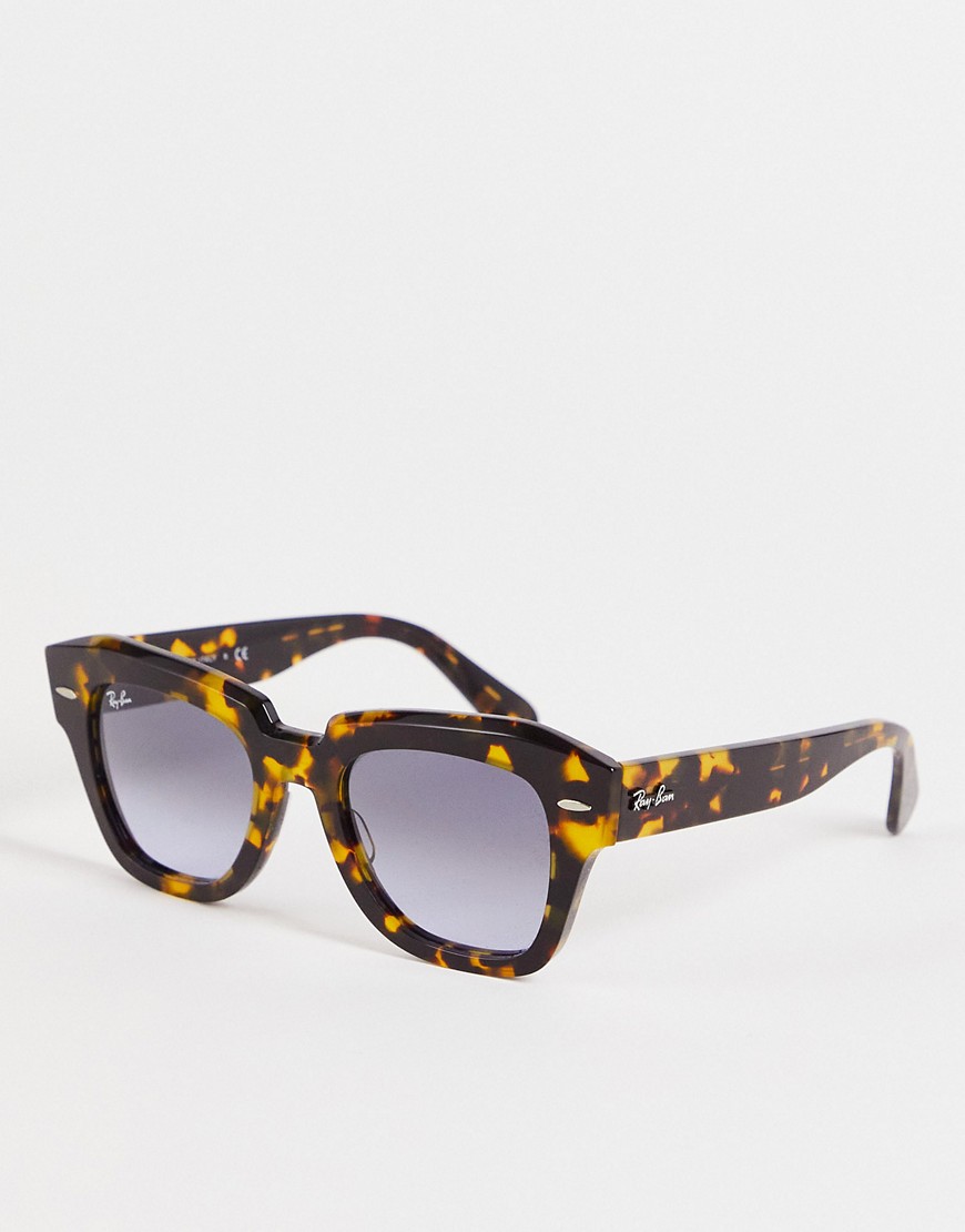 Ray Ban - Lady Sunglasses in Brown by Asos GOOFASH