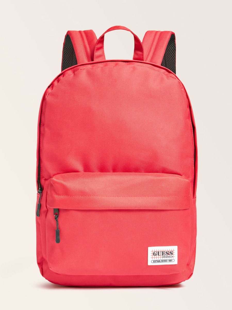 Red Backpack Gents - Guess GOOFASH