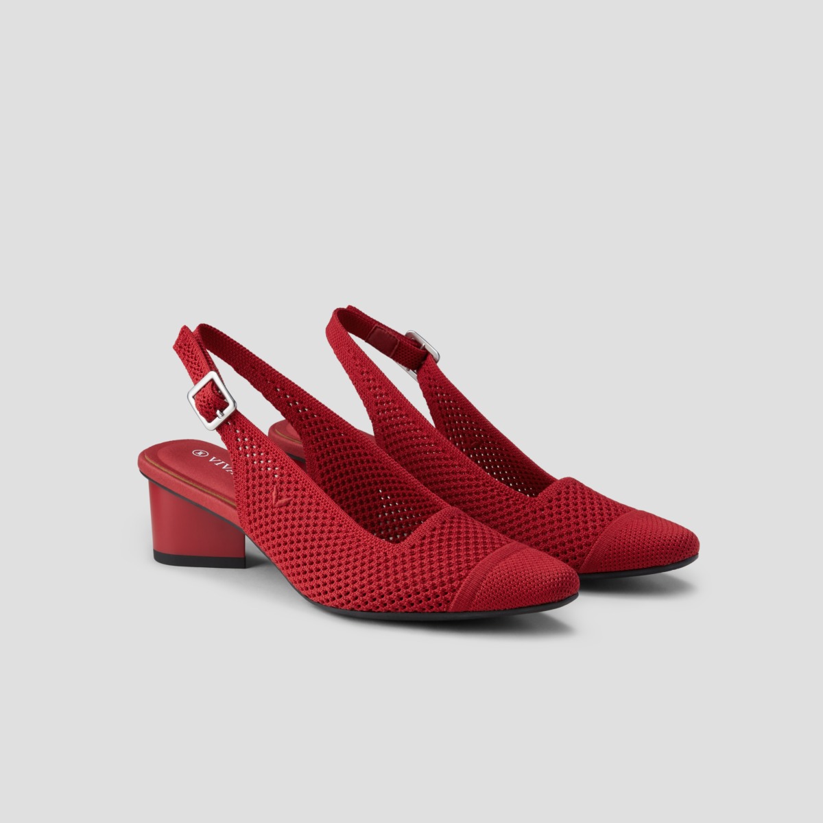 Red Women Sandals Vivaia GOOFASH