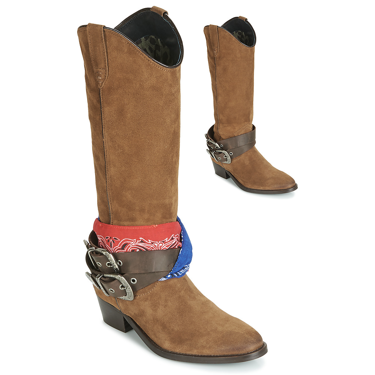 Replay - Brown Boots - Spartoo - Women GOOFASH