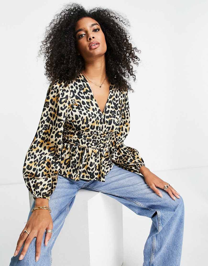 River Island - Womens Brown Blouse from Asos GOOFASH