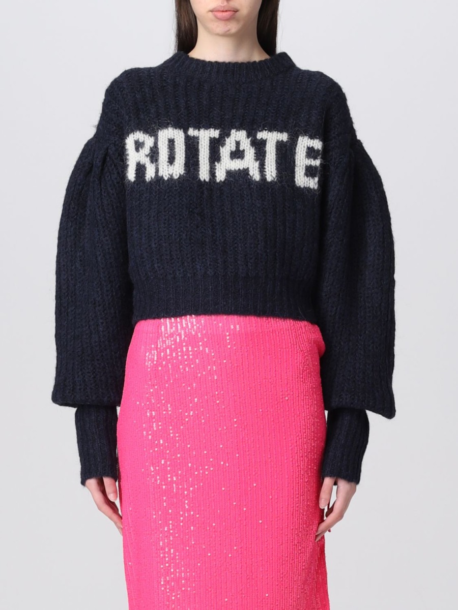 Rotate Women Jumper in Blue from Giglio GOOFASH