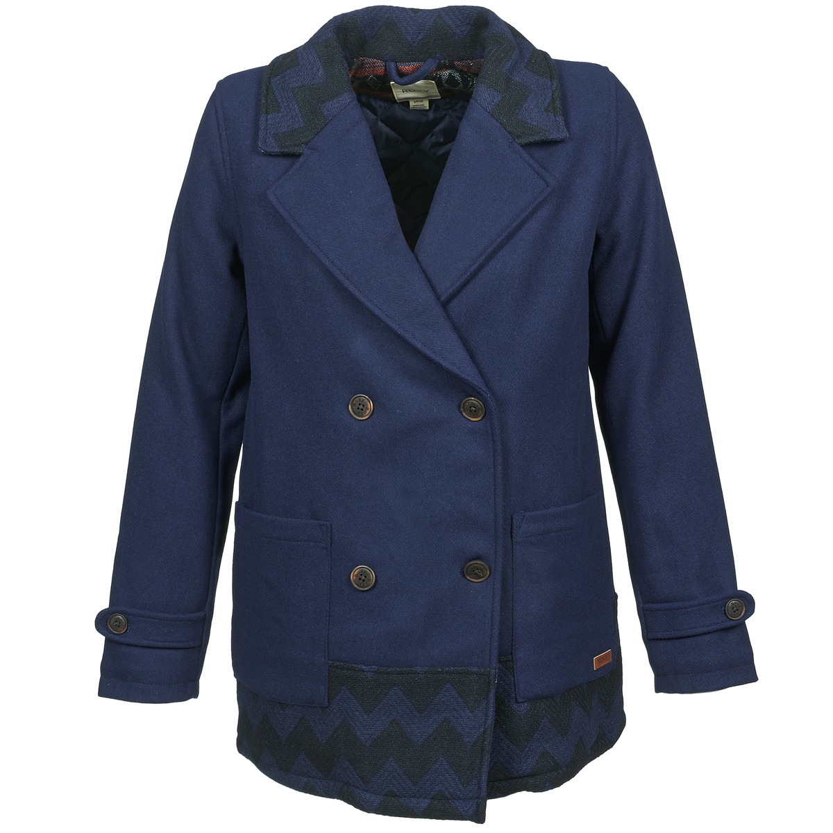 Roxy - Blue Jacket for Woman by Spartoo GOOFASH
