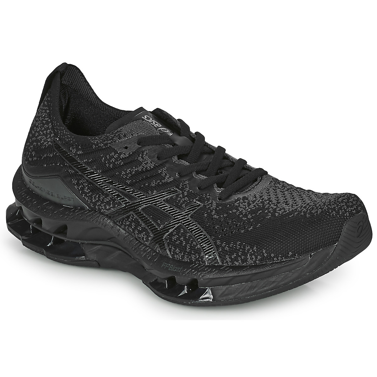 Running Shoes in Black Asics Spartoo GOOFASH