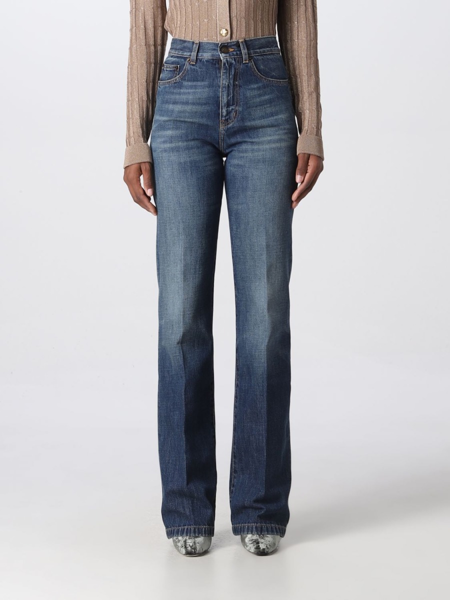 Saint Laurent - Blue Jeans by Giglio GOOFASH