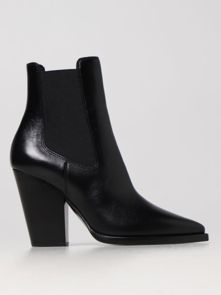 Saint Laurent Women's Black Ankle Boots from Giglio GOOFASH