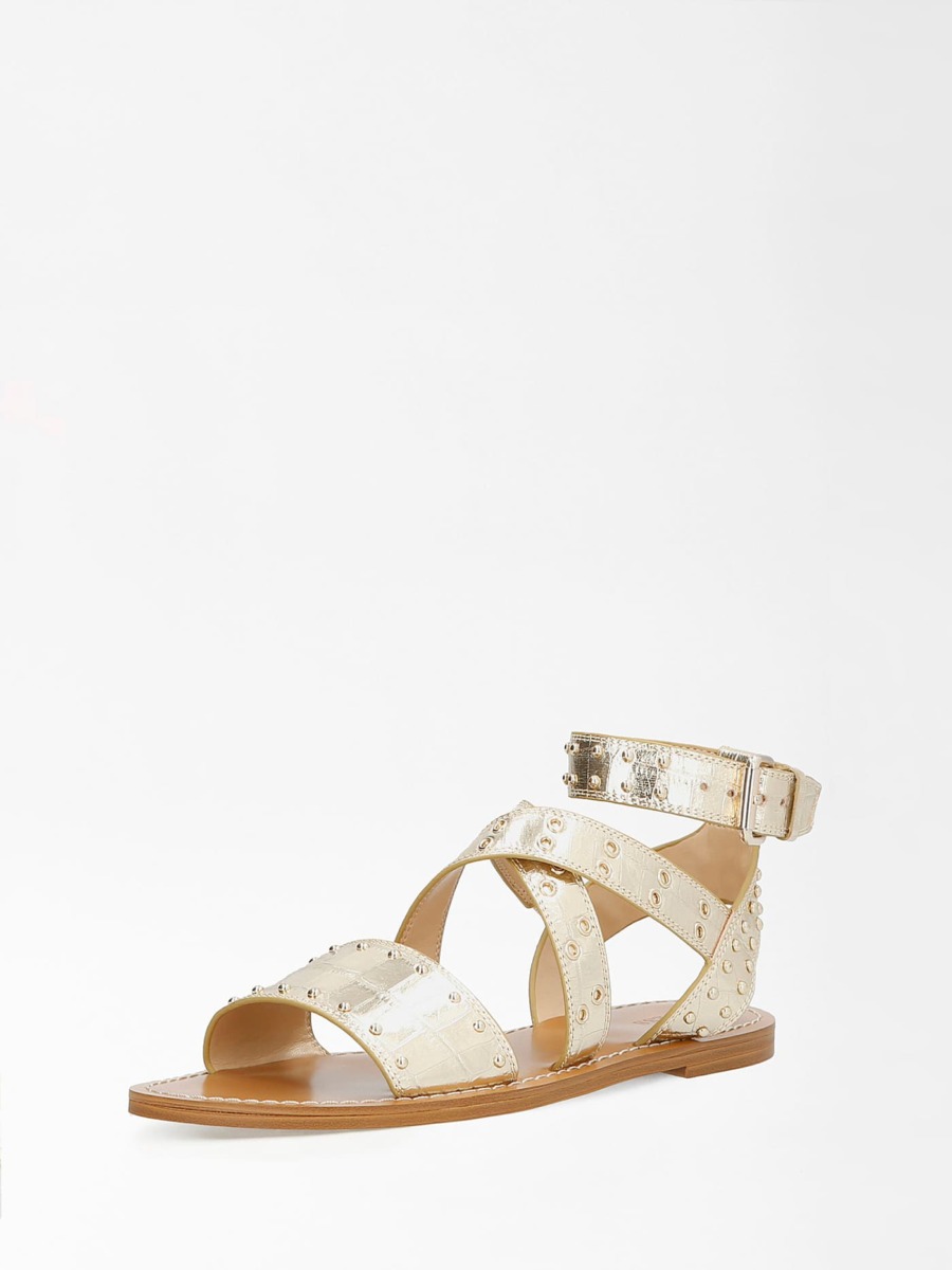 Sandals Gold from Guess GOOFASH