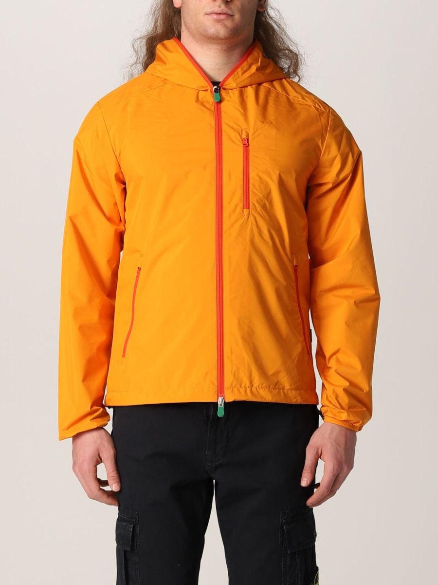 Save The Duck Gents Jacket in Orange from Giglio GOOFASH