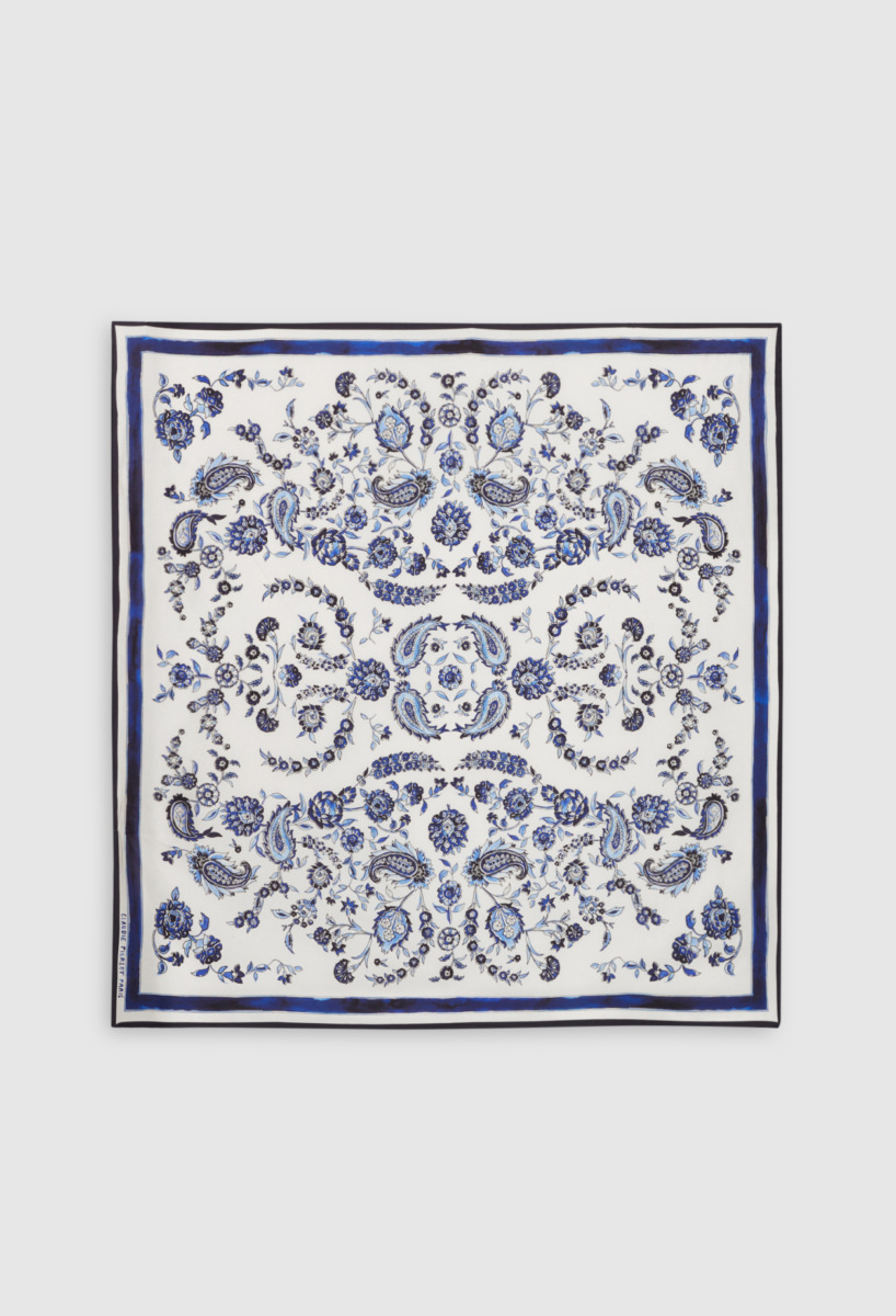 Scarf Blue for Woman at Claudie Pierlot GOOFASH